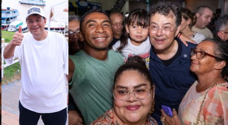 Pesquisa Direto ao Ponto: Eduardo Braga desponta como líder absoluto ao Senado do AM em 2026