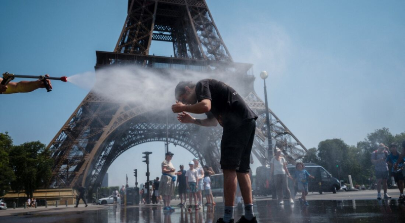 França enfrenta calor extremo e quebra recorde que durava décadas