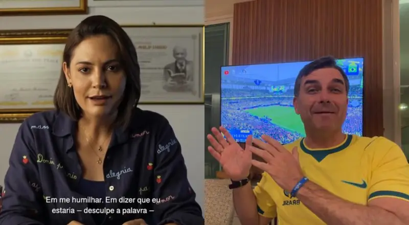 Michelle Bolsonaro expõe ruptura com Flávio e relata “humilhação” por aliança política no Ceará; veja vídeo