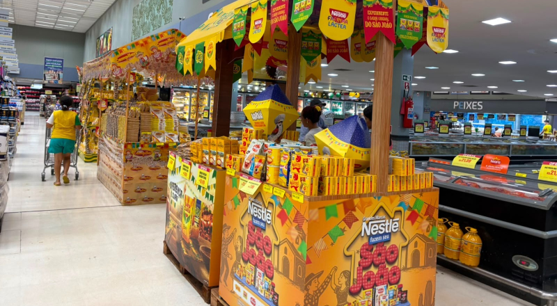 Festas juninas aquecem vendas de produtos típicos no Grupo DB