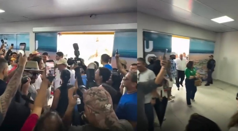 Eduardo Braga é aclamado em Parintins, enquanto comitiva do PL passa despercebida; vídeo