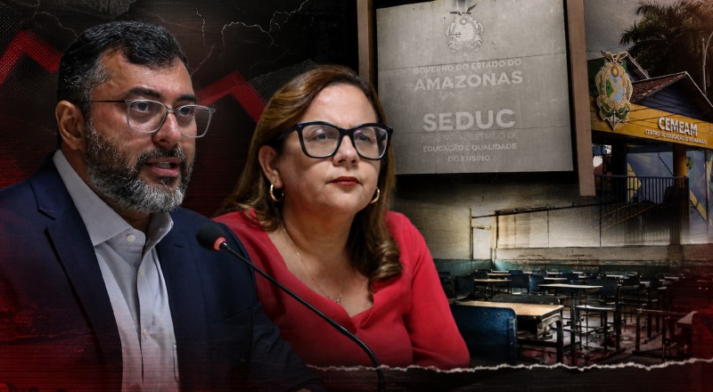 Escândalo na gestão de Wilson Lima: TCE-AM aponta rombo de R$ 1,1 bilhão na Educação e cobra devolução de ex-secretária; vídeo 