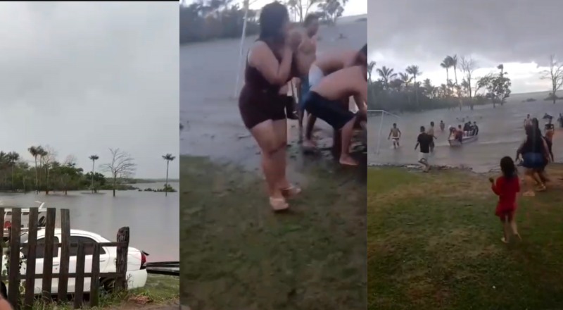‘O último mergulho’: jovem bate a cabeça após pular de árvore e é devorado por piranhas em balneário no AM; veja vídeo