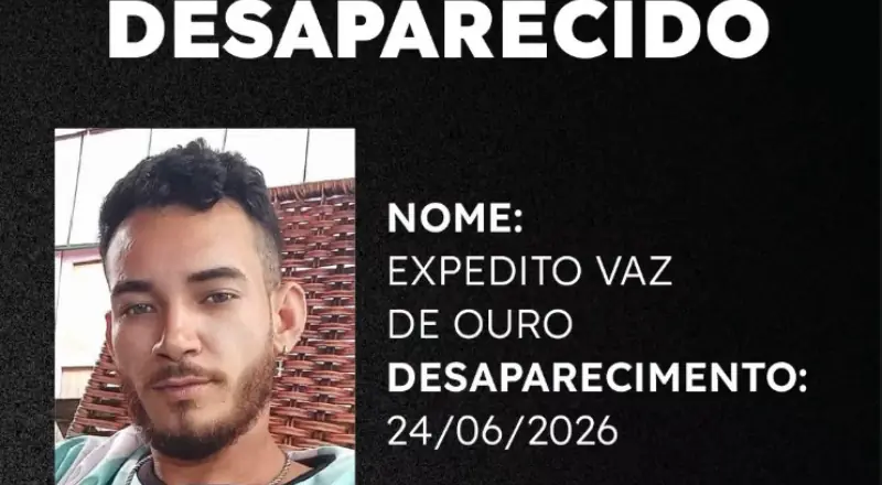 Homem com deficiência auditiva desaparece após deixar presídio e família faz apelo por informações