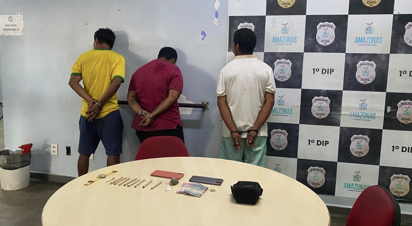 Manhã agitada no bairro Crespo: Três pessoas são presas durante patrulhamento da PM; veja vídeo