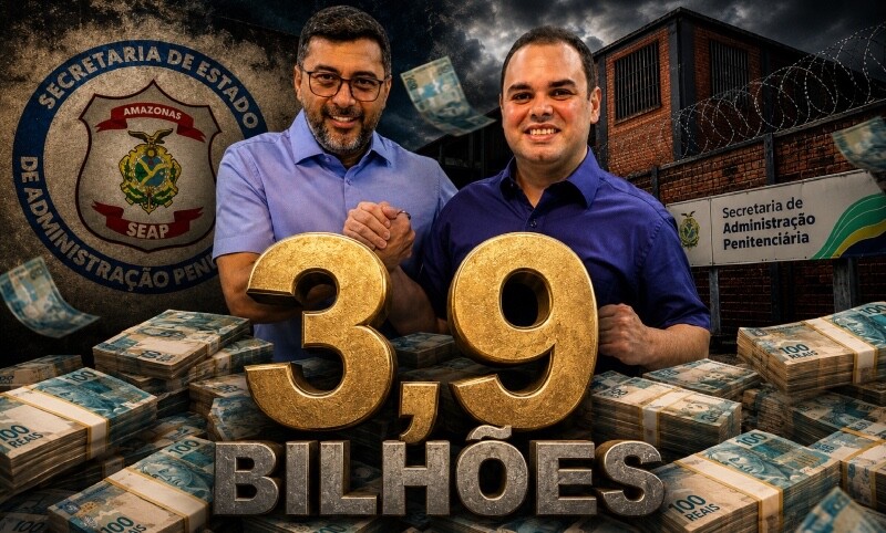 Escândalo: contratos de R$ 3,9 bilhões do governo Wilson Lima e Cidade são barrados pelo TCE-AM após suspeitas de irregularidades; veja vídeo