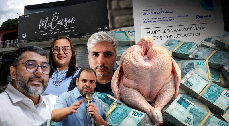 Ecopolie: conheça a empresa com sede em igreja que já levou R$ 46 milhões fornecendo frango para a SEDUC-AM
