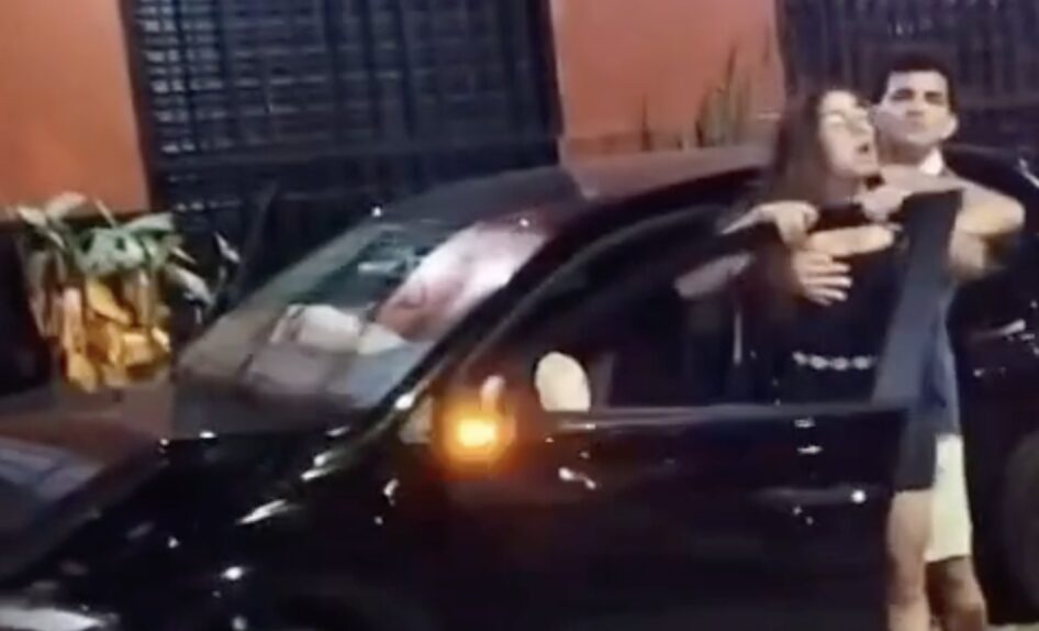 Barrac0 e confusão: motorista atr0pela motociclista e ainda sobra tempo para ameaç4r testemunhas no Alvorada; veja vídeo