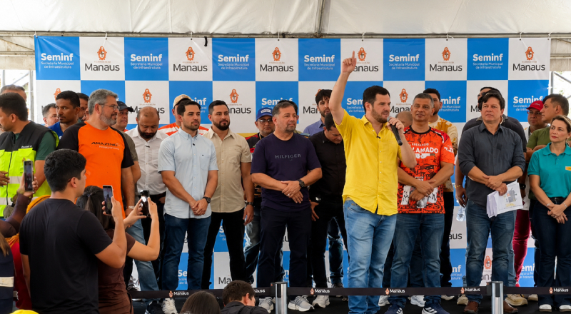 Prefeito Renato Junior anuncia complexo esportivo no Jorge Teixeira e amplia ações de infraestrutura no bairro
