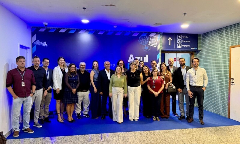 Manaus Airport apresenta potencial da capital amazonense em agenda com executivos da Azul Linhas Aéreas e Azul Conecta