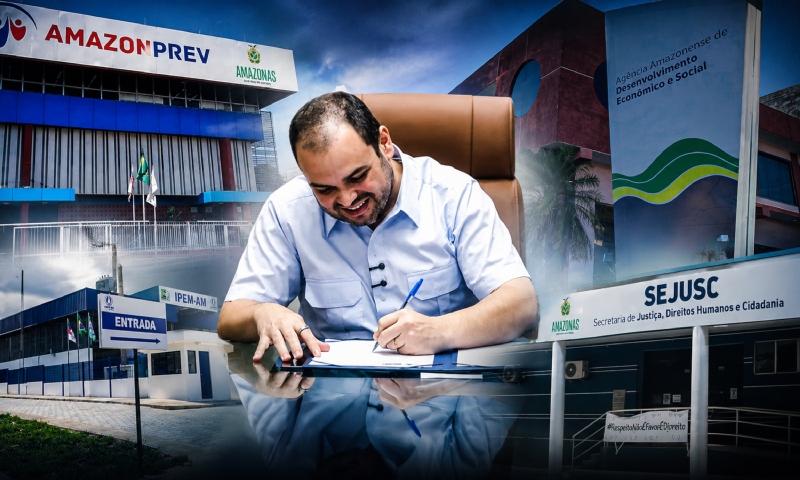 Exclusivo: Governador Roberto Cidade faz mudança estratégica e nomeia novas chefias na Sejusc, Seas, Funtec, Amazonprev e Ipem