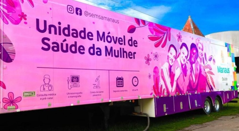 Confira onde a Carreta da Mulher atenderá a partir desta segunda-feira (6) em Manaus