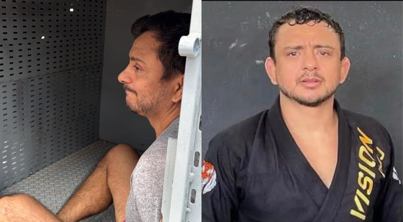 “Armaram pra mim”: diz professor de jiu-jítsu preso suspeito de cometer crimes sexuais contra adolescentes em Manaus, veja vídeo