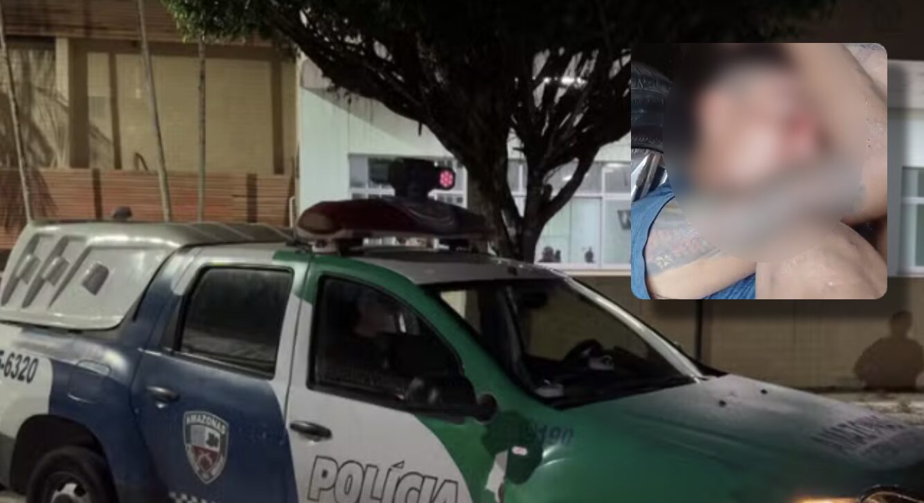 Justiça com as próprias mãos: População amarra suspeito de assaltar mulheres com faca no bairro Dom Pedro, em Manaus; veja vídeo