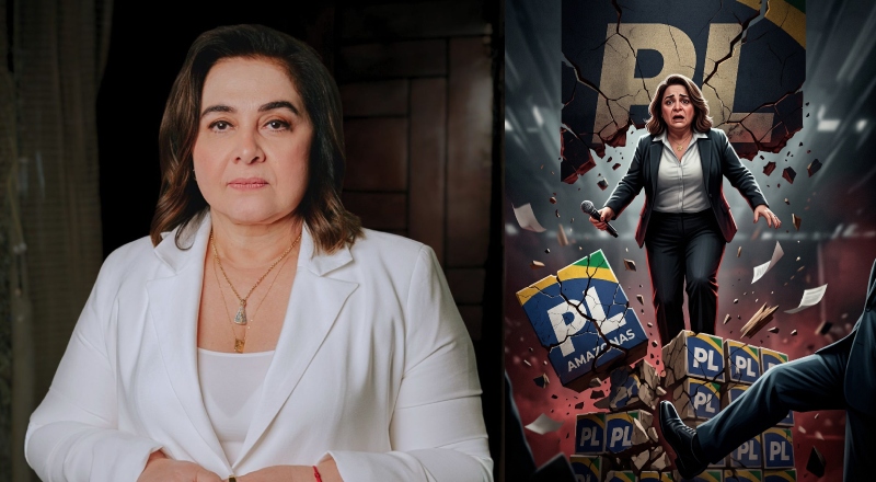 Crise cada vez pior: Maria do Carmo pode sofrer ‘pernada’ e ter candidatura derrubada por gente do próprio PL-AM