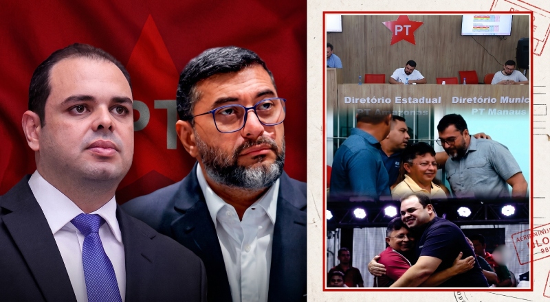Executiva Estadual do PT-AM dá ultimato para filiados: quem apoiar Roberto Cidade e Wilson Lima, vai ser expulso do partido