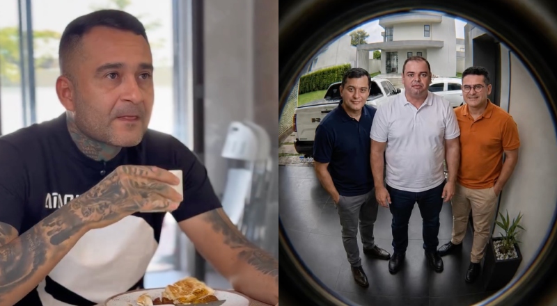 Salazar causa polêmica ao publicar vídeo que sugere execução de Roberto Cidade, Wilson Lima e David Almeida; veja