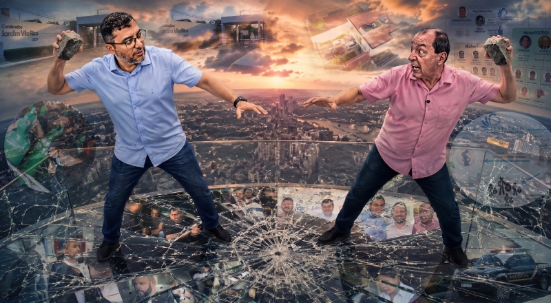 Sangria no palanque e Maus Caminhos na memória: Wilson e Omar brigam pra ver quem vai estourar primeiro o teto de vidro do outro; vídeo