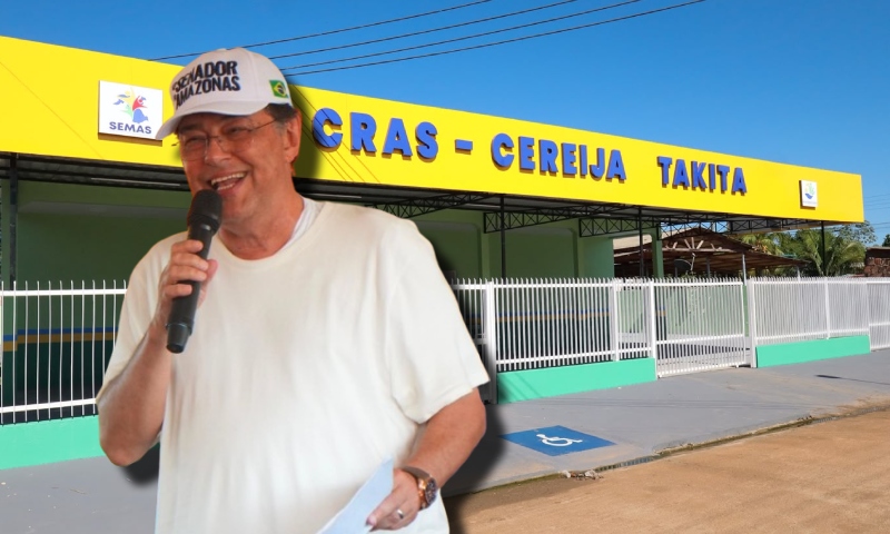 Eduardo Braga fortalece a assistência social com reforma e ampliação de CRAS em Nova Olinda do Norte
