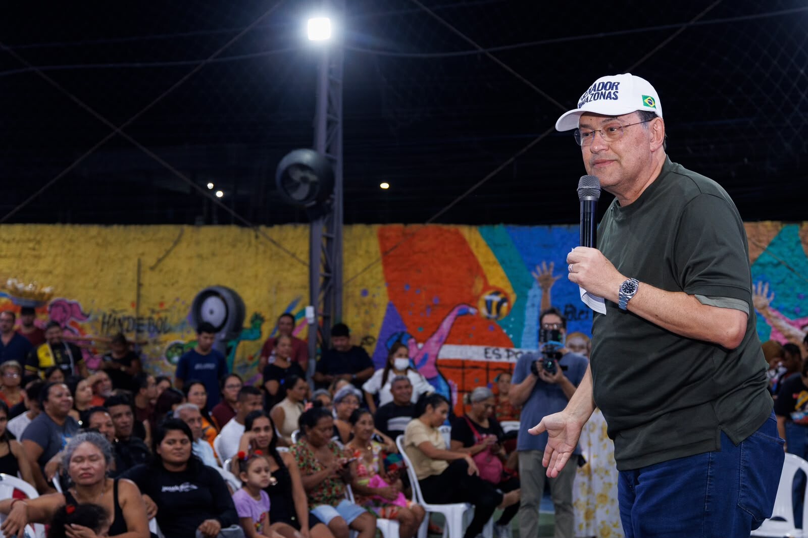Braga reúne moradores da Zona Leste, apresenta resultados e defende investimentos em Manaus