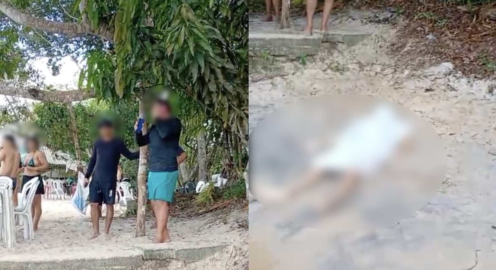 Urgente: Homem é encontrado morto na Praia da Lua; veja vídeo
