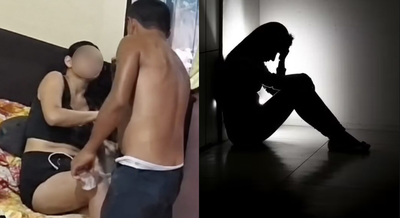 Imagens fortes: homem é filmado espancando a esposa na frente das filhas em Manaus; veja vídeo