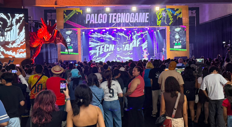 Tecnogame 2026 reúne Muca Muriçoca, atletas da LOUD e várias atracões no segundo dia de evento