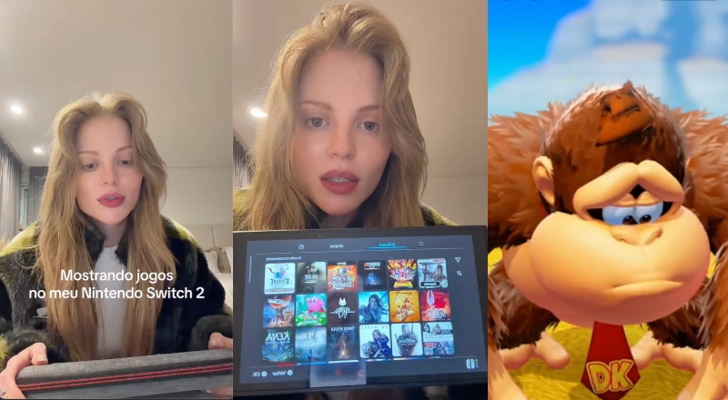 Luísa Sonza gamer: após revelar que curte Nintendo Switch 2, cantora diz que odiou Donkey Kong Bananza; veja vídeo