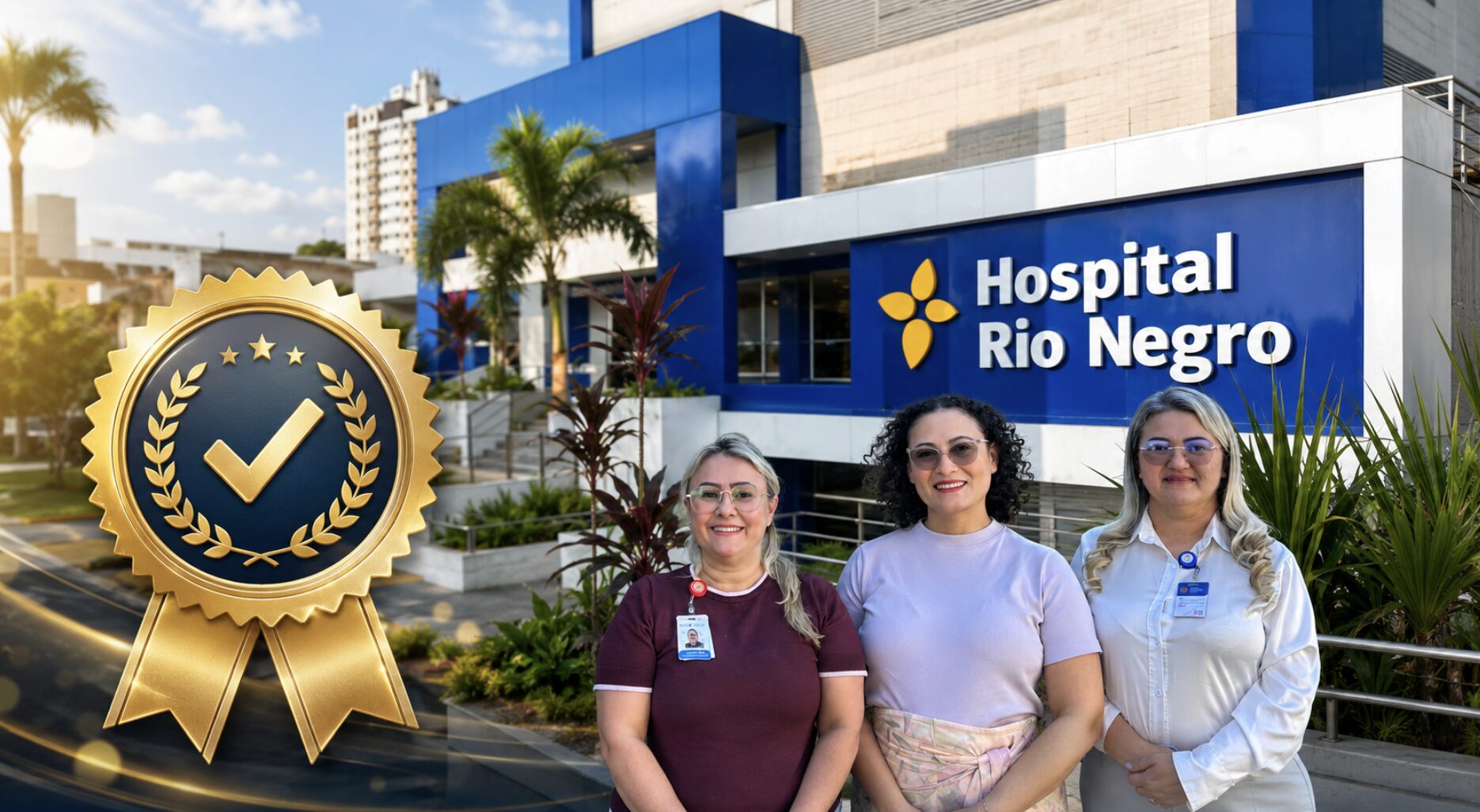 Hospital da Hapvida recebe acreditação de qualidade e segurança do paciente em Manaus