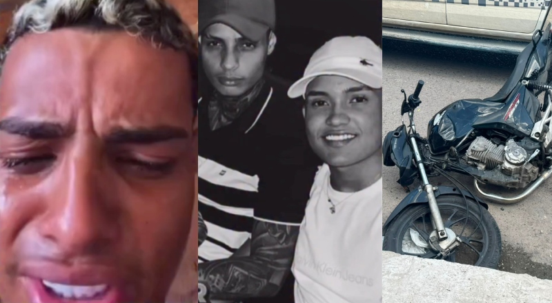Influencer de Manaus desaba ao saber da morte de amigo no Jorge Teixeira: “O Guilherme caiu de moto, mano!”; vídeo