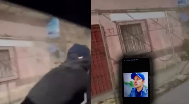 Veja momento em que integrantes do CV metralham a casa do PM Dantas em Manaus; vídeo