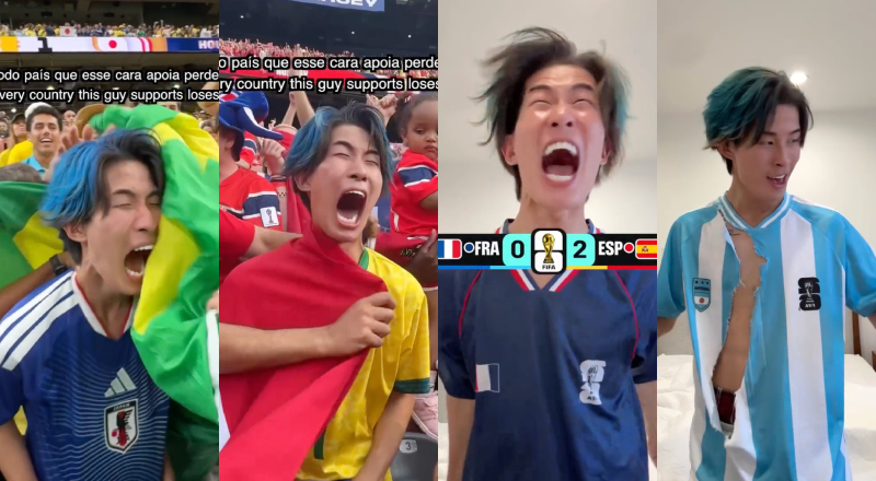 Inglaterra na final ? “japa pé-frio” declara torcida pela Argentina e seca os ”hermanos”; veja vídeo