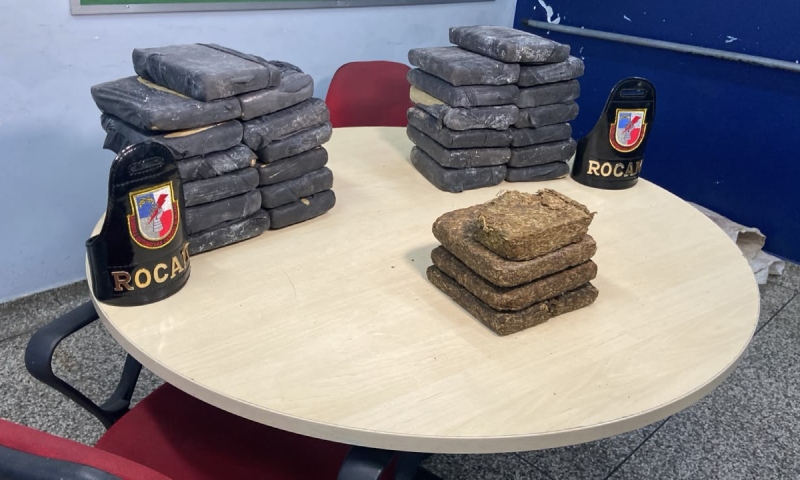 ROCAM apreende mais de 33 tabletes de maconha durante ação no Tarumã, em Manaus