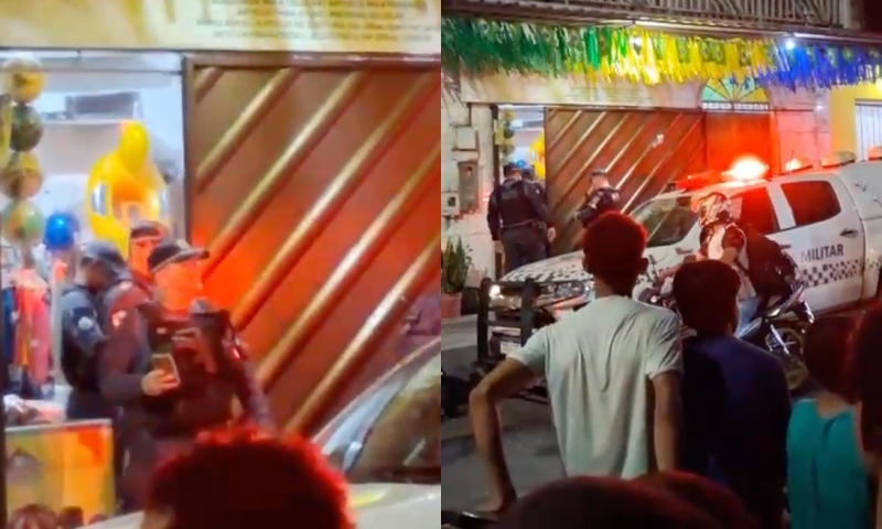 Casa de policial militar é metralhada durante ataque criminoso na Compensa, em Manaus; veja vídeo