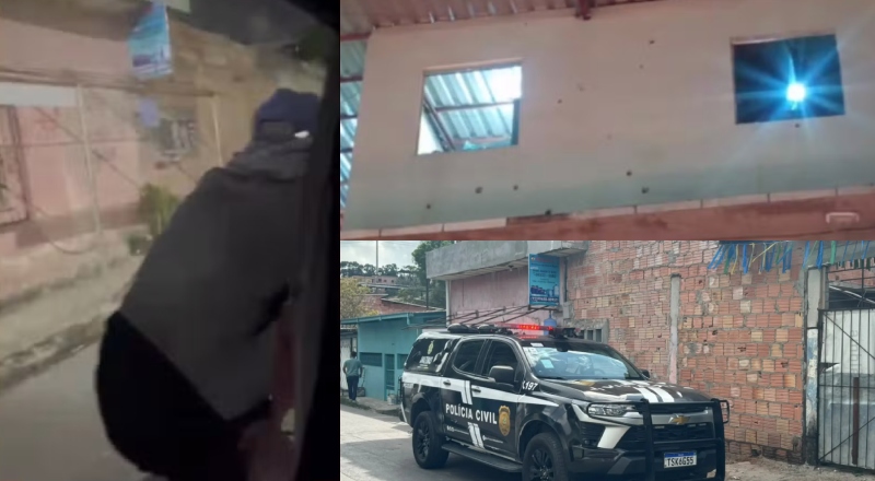 Dupla do CV que metralhou casa de PMs em Manaus é presa; veja vídeo