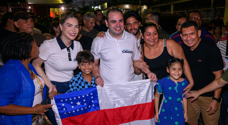 Em ato na Zona Leste, Roberto Cidade oficializa pré-candidatura à reeleição do Governo do Amazonas
