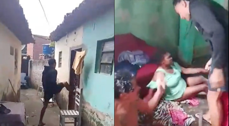 ”Tamanho um homem e minha mãe  trabalhando pra te sustentar”: filho flagra traição do próprio pai e reação surpreende; veja vídeo