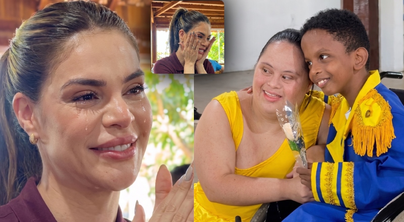 Emocionante: primeira-dama Thaisa Cidade chora com apresentação de crianças da APAE em Itacoatiara; veja vídeo