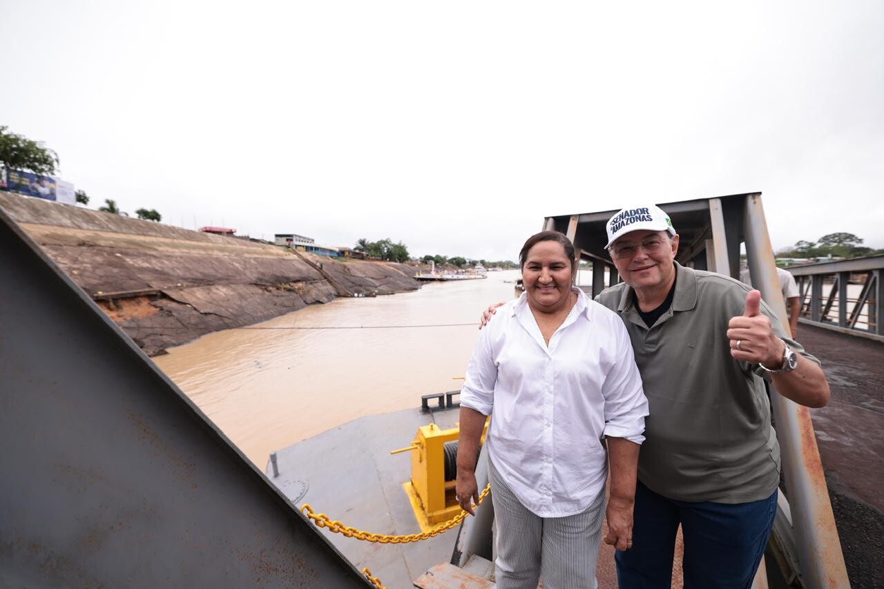 Eduardo Braga anuncia licitação do Porto de Eirunepé, uma das maiores obras do município