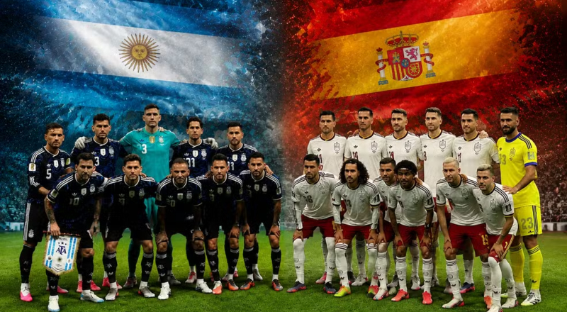 Final imperdível: Espanha chega completa e Argentina sonha com bicampeonato consecutivo