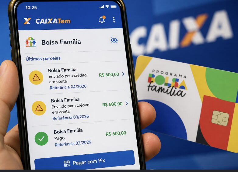 Caixa paga Bolsa Família a beneficiários com NIS final 2 nesta terça-feira; veja lista