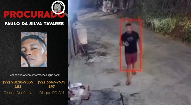 Procurado: homem que matou ex-namorada asfixiada em Manaus está foragido; veja vídeo