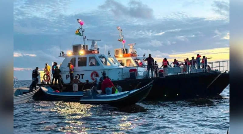 Naufrágio de balsa deixa 27 mortos e 83 desaparecidos na Guiana