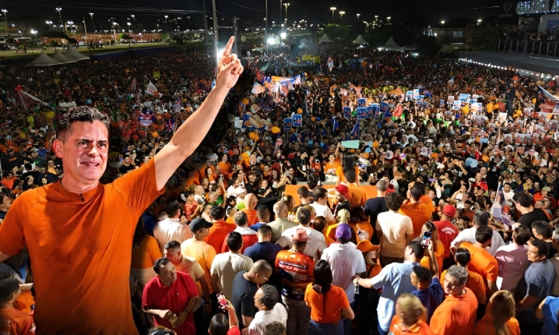 Convenção do Avante reúne cerca de 40 mil pessoas e consolida força política de David Almeida rumo ao Governo do Amazonas
