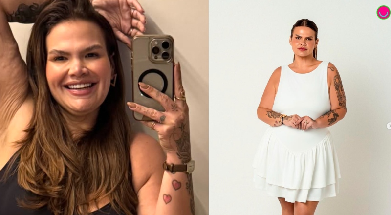 "Glow up": Thais Carla surpreende a internet após perder 101 kg