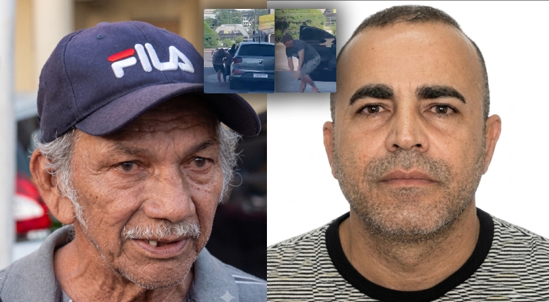 Idoso que foi agredido e roubado por golpista em Manaus pede Justiça e desabafa: "cadê o dinheiro pra comprar meu remédio?"; vídeo