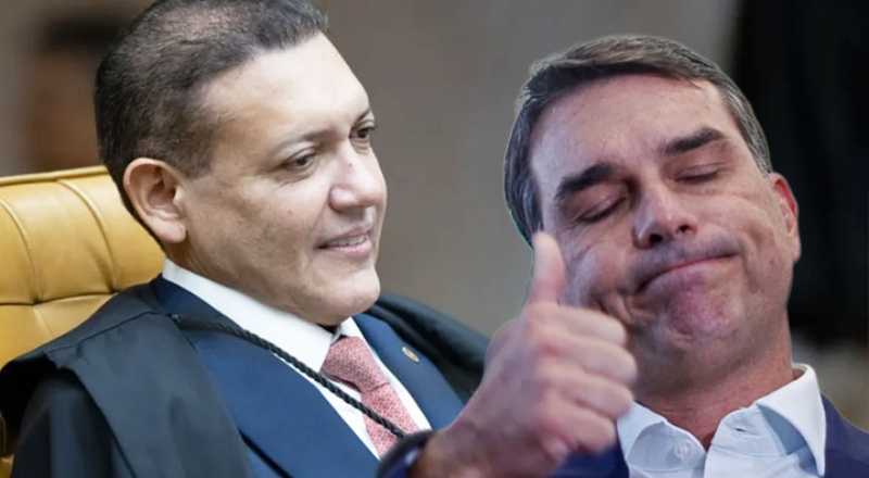 Ministro Kassio Nunes determina que Meta preserve dados de perfis que atacaram Flávio Bolsonaro
