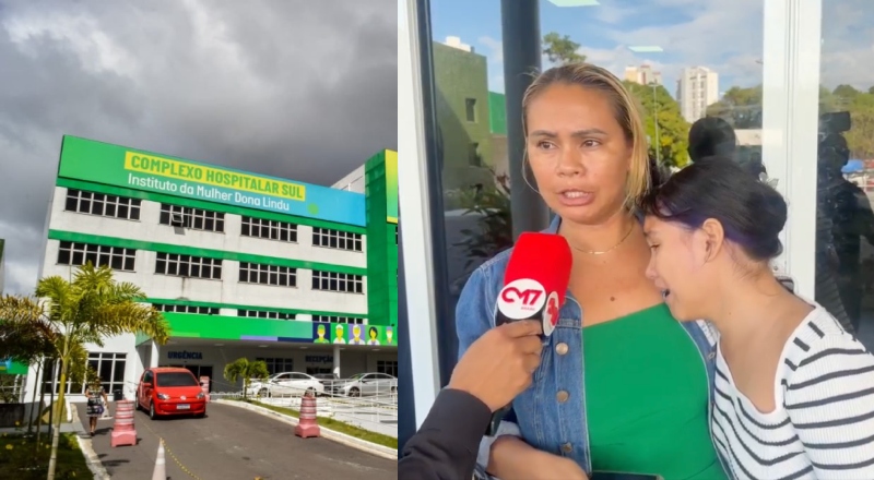 Sem médico e sem remédio: mãe denuncia espera e sofrimento de mais de 5h da filha no Instituto da Mulher; veja vídeo