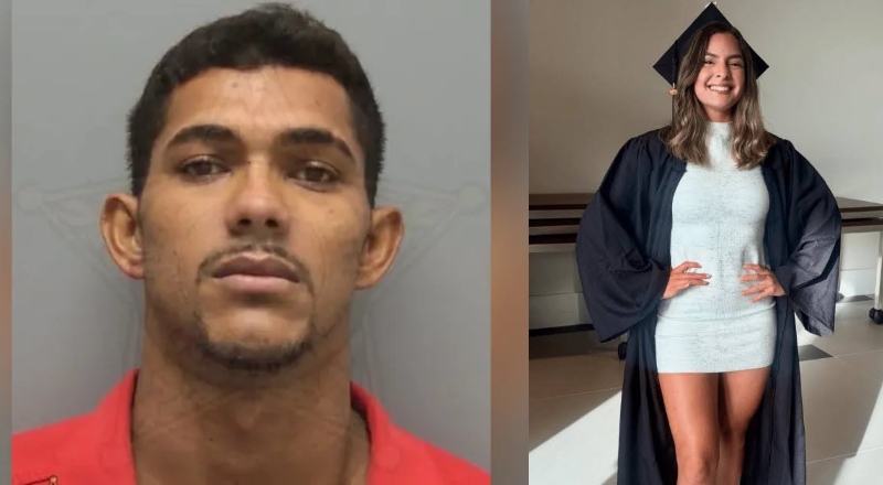 Brasileiro de 26 anos se entrega à polícia após assassinar ex-namorada a tiros na Flórida; veja vídeo