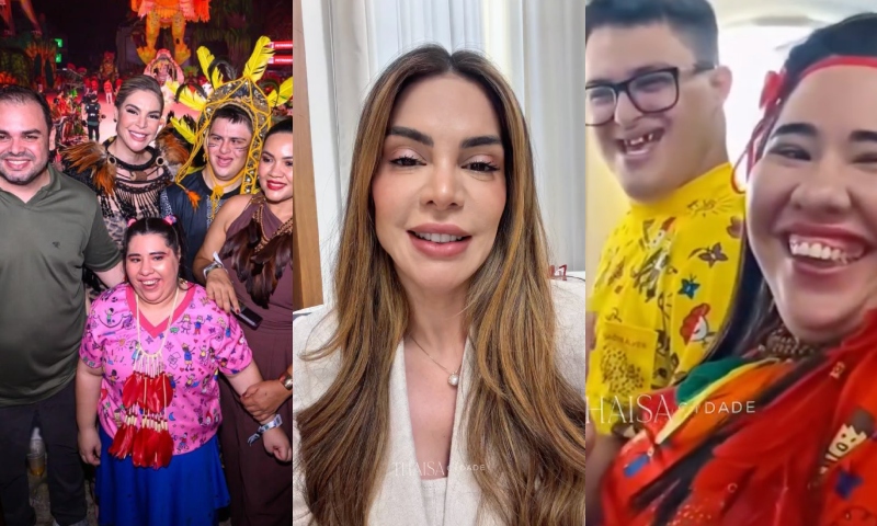 “O sonho deles virou realidade”, celebra primeira-dama Thaisa Cidade após levar PCDs ao Festival de Parintins; veja vídeo